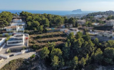 Building plot for sale in Moraira / Spain