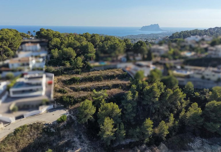 Detail image of Building plot for sale in Moraira / Spain #60836