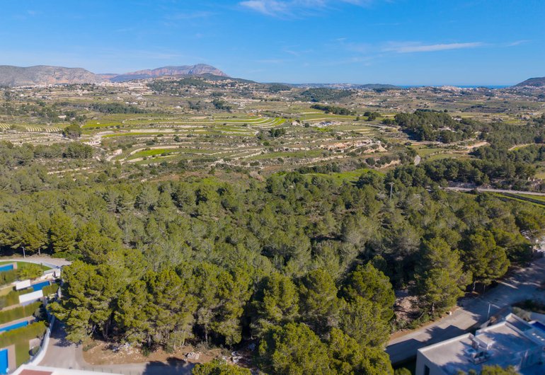 Detail image of Building plot for sale in Moraira / Spain #61366